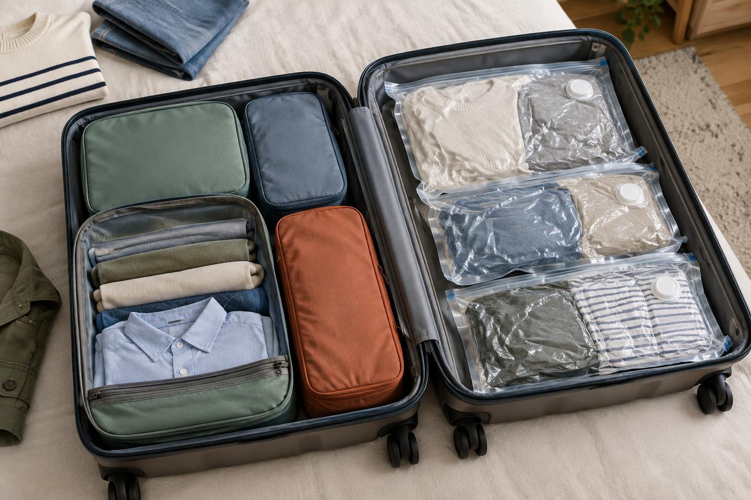 Packing Cubes vs. Compression Bags: Which Helps More?