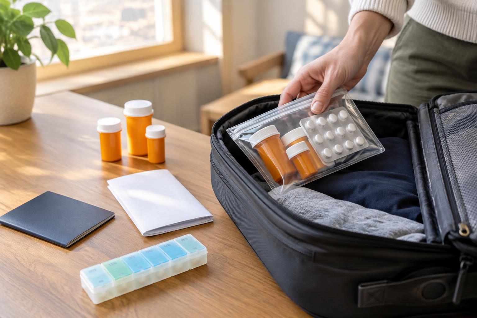 How to Pack Prescription Medication for International Travel