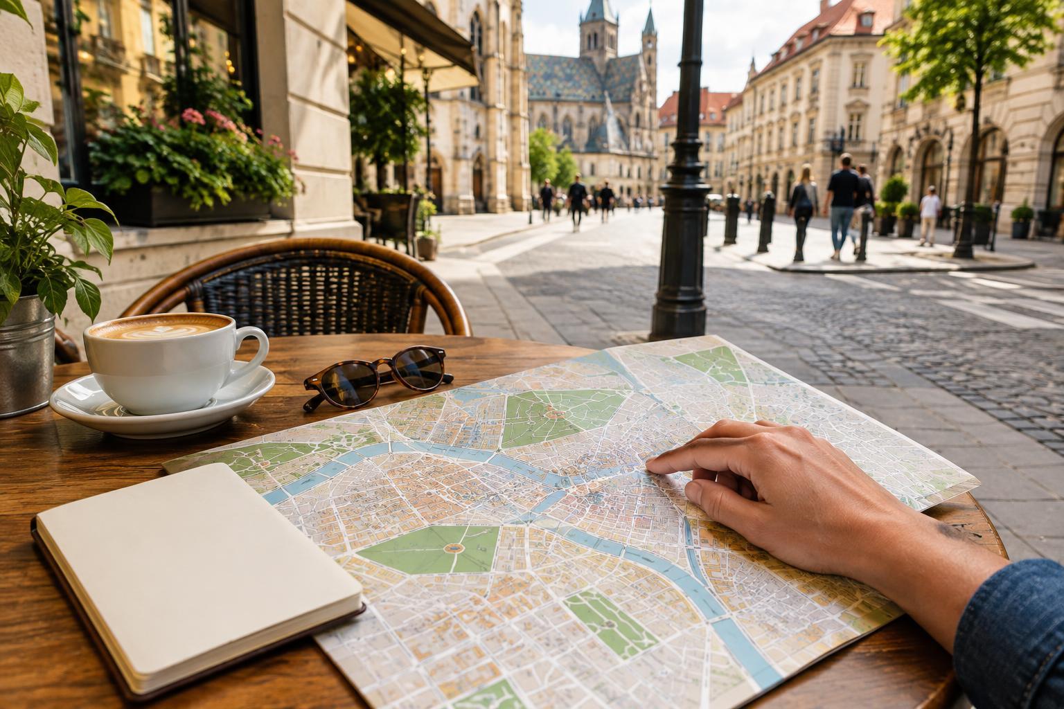 How to Map Sights by Neighborhood and Avoid Backtracking