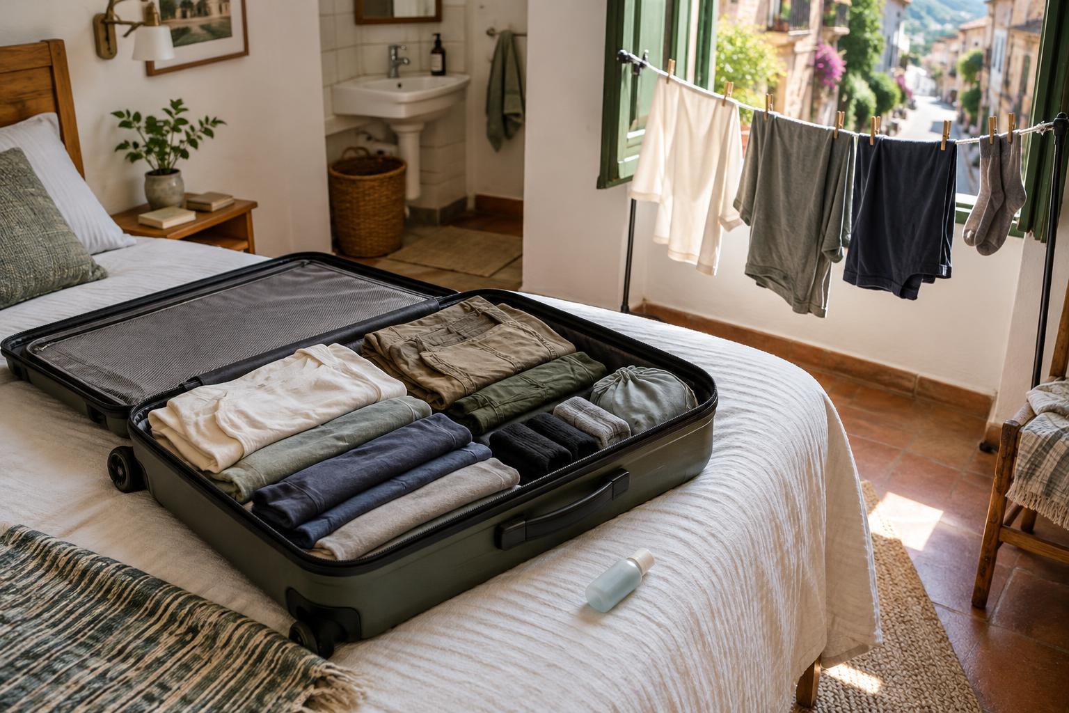 How to Pack for a Trip When You Will Do Laundry Along the Way