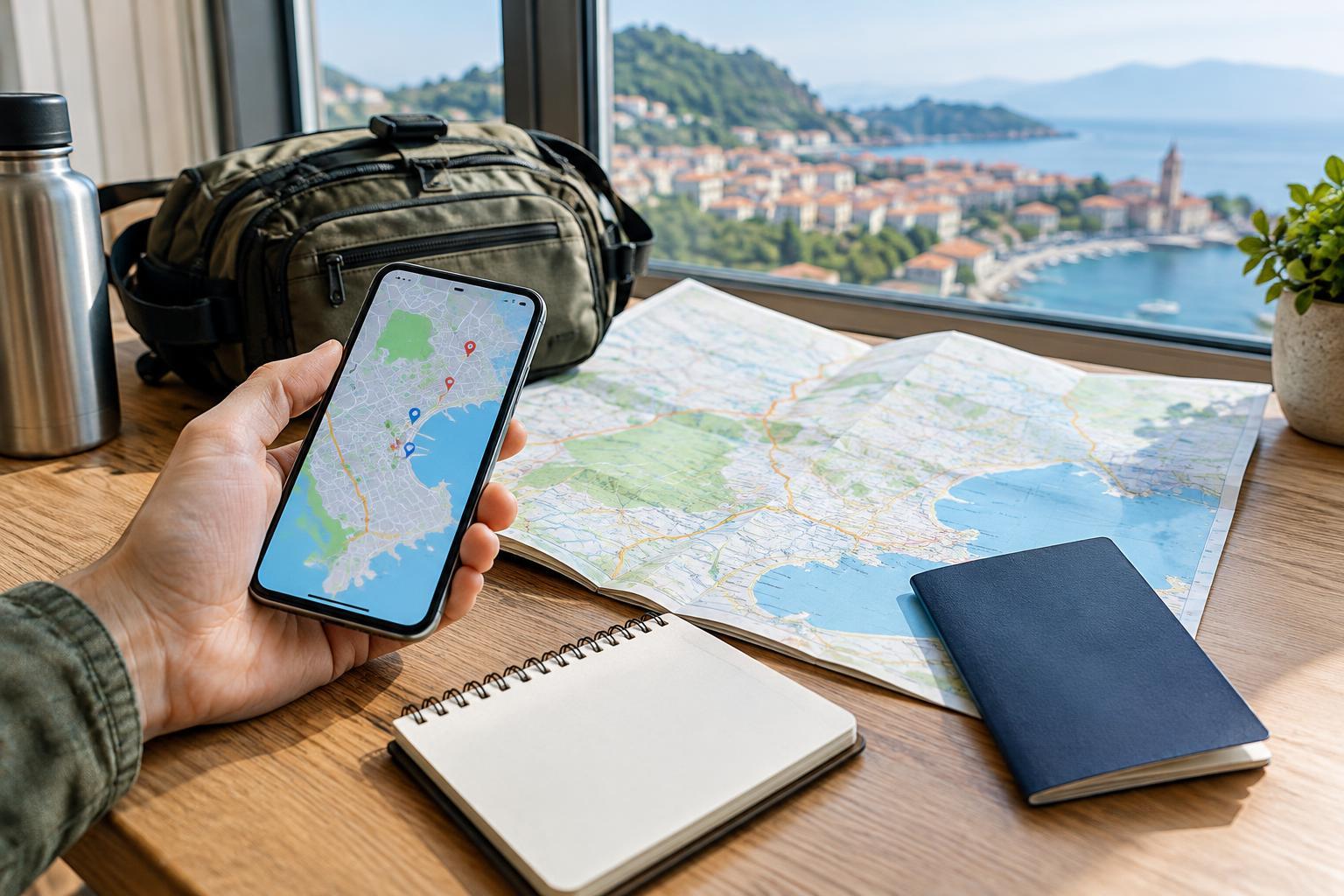 How to Save Offline Maps and Essential Trip Information Before Departure
